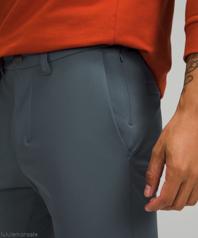Lululemon Deutschland DELULU1032 | Commission Slim-Fit Pant 34 Warpstreme Iron Blue